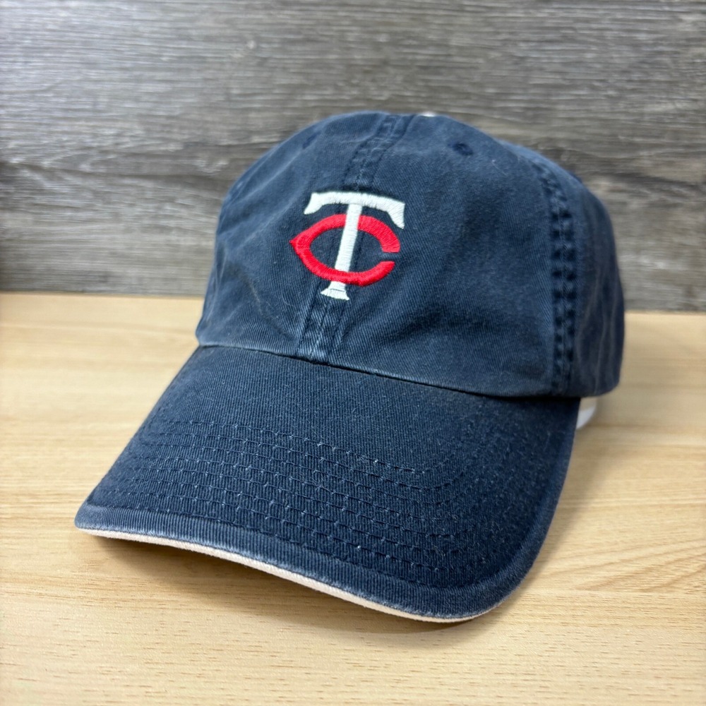 Minnesota Twins Hat Strap Back Blue MLB Baseball Adjustable American Needle